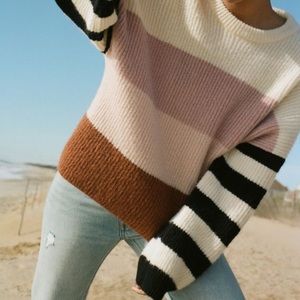 UO Stripe Sweater (SOLD on Depop)